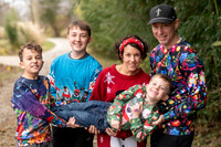 Bolender Family with Santa 2025