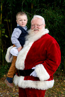 Crystal + family and Santa 2023