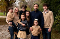 The Valpreda Family with Santa 2024