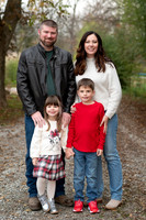 Heighton Family 2024 with Santa
